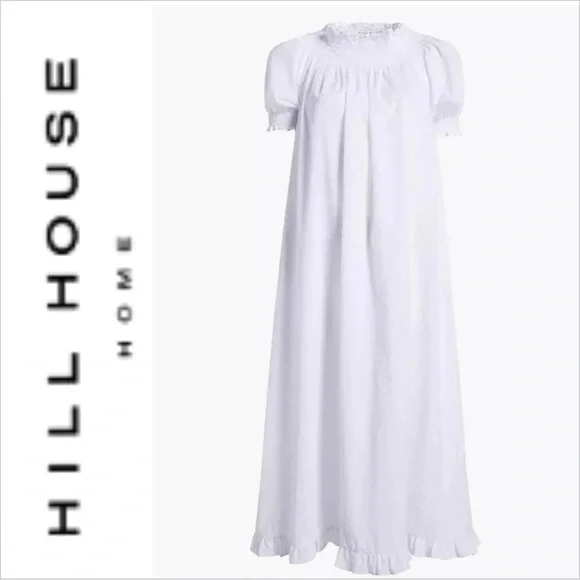 Hill House Caroline Nap dress size S Swiss dot white - Picture 2 of 13
